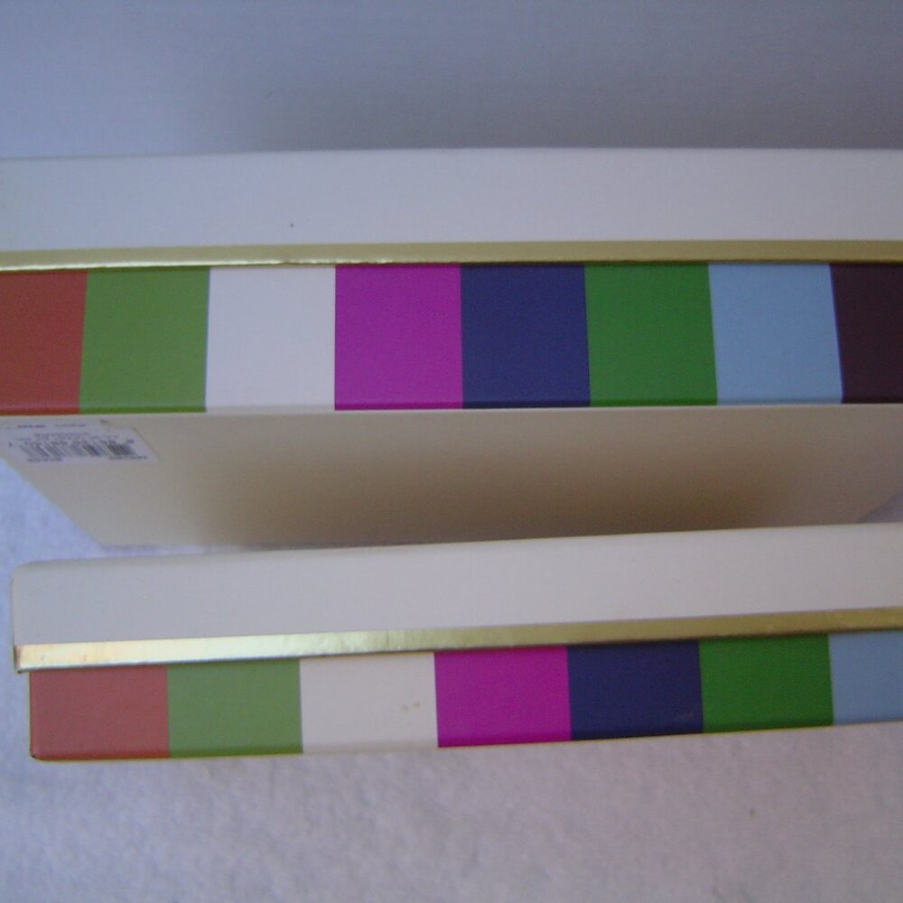 AUTHENTIC COACH LOT OF 5 BOXES AND 3 HOLIDAY RIBBONS VGC - Picture 5 of 13